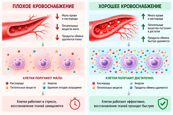 Кровоснабжение при переломе Кровоснабжение при переломе