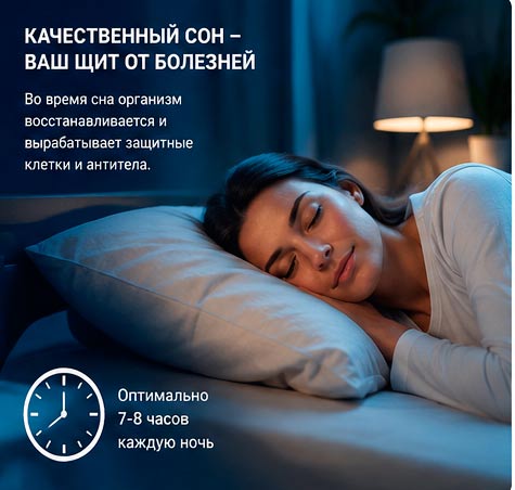 Сон - второе лекарство, повышающее иммунитет