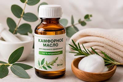 Камфорный спирт при пролежнях